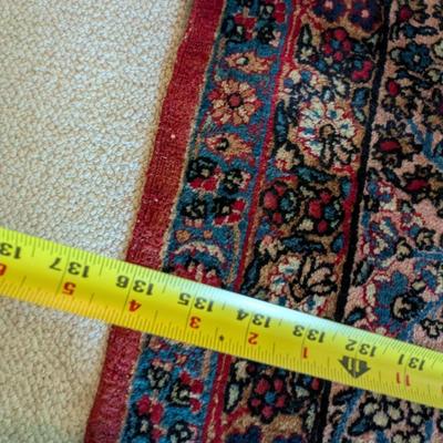 Large Oriental Area Rug Approx 136" x 222" Approx 75 Years Old Most Likely Wool (BR2)