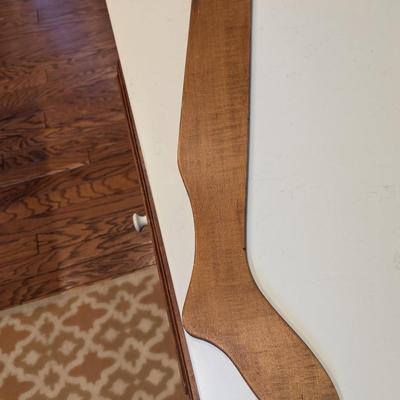 Antique Wooden Stocking Sock Stretcher Mold (H)