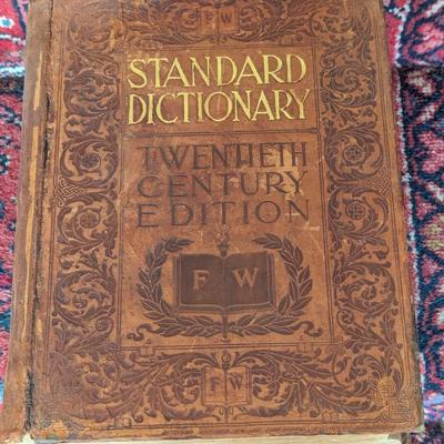 1908 Funk And Wagnalls New Standard Dictionary English Language In One Volume (D)