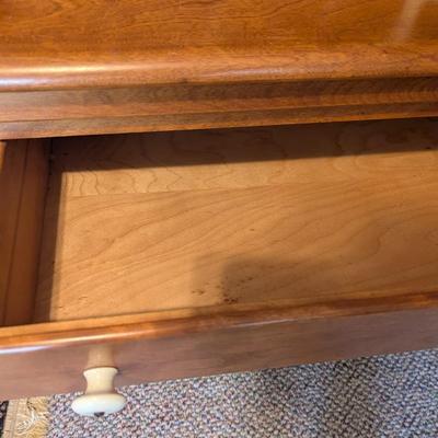 Antique Wood Hutch (Contents Not Included) (D)