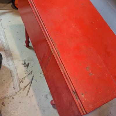 Primitive Wooden Farm Table (TR)
