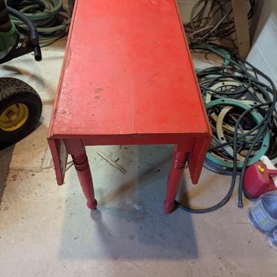 Primitive Wooden Farm Table (TR)