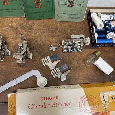 Vintage Singer Sewing Machine Accessory Lot