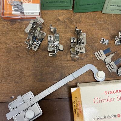 Vintage Singer Sewing Machine Accessory Lot