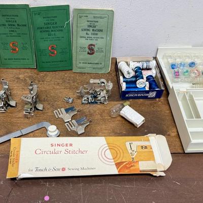 Vintage Singer Sewing Machine Accessory Lot