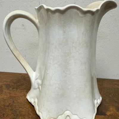 Antique K.T.& K China Milk Pitcher Shabby Chic English Country Victorian Style