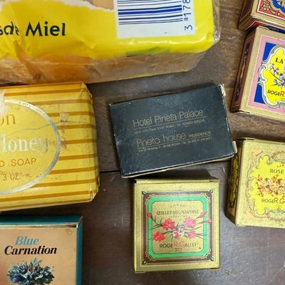 Lot of Vintage Hand Soaps from France