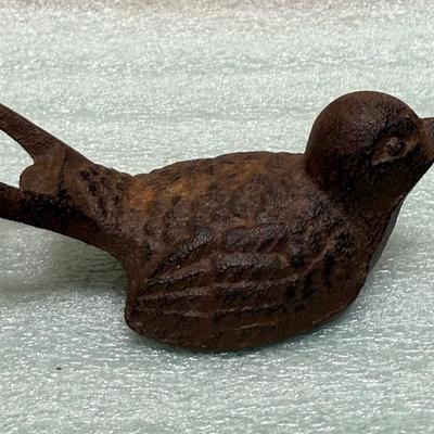 Vintage Cast Iron bottle opener shaped like bird