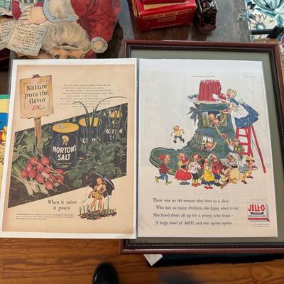 D989 Lot of Vintage Food Advertising
