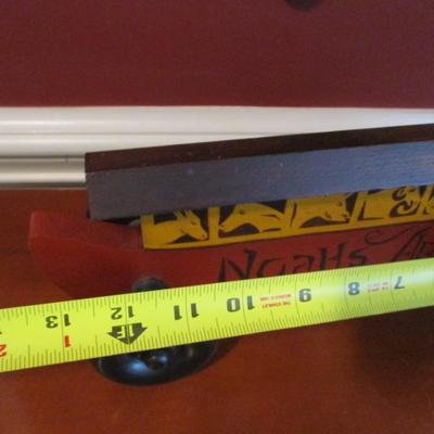 Noah's Ark Wheeled Wooden Boat (D)