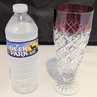 8 - Christopher Stuart Regency Ruby Iced Tea Glasses #1 (DR)