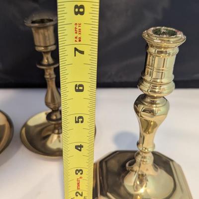 Vintage Brass Candle Holders (DR)