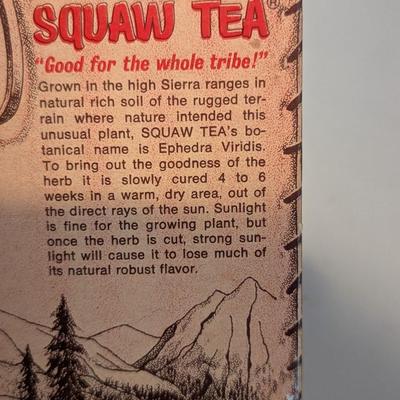 Vintage Tins Baker's Cocoa Squaw Tea Bags #9 (DR)