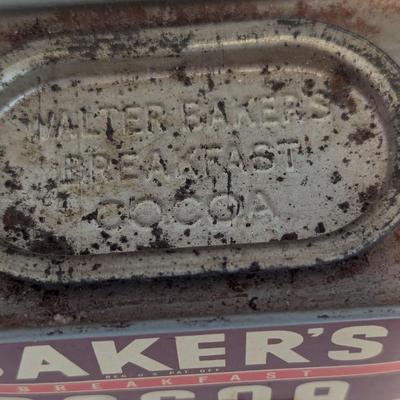 Vintage Tins Baker's Cocoa Squaw Tea Bags #9 (DR)