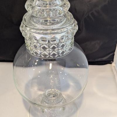 Antique Tiffin Dakota 12" Candy Apothecary Drug Store Pharmacy Jar (DR)