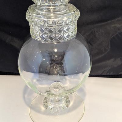 Antique Tiffin Dakota 15" Candy Apothecary Drug Store Pharmacy Jar (DR)