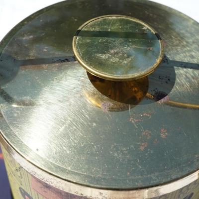 GROUPING OF VINTAGE BAR ITEMS/ VERY CLASSIC ICE BUCKET/ "BAR" GLOBE LAMP/ SHOT GLASSES