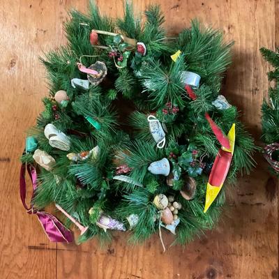 G1057 Winter Miniature Toy Wreath