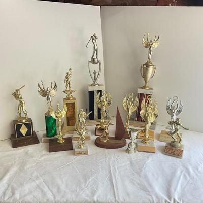 G1060 Vintage Trophies Baseball, Golf, Soccer, Bowling, and more