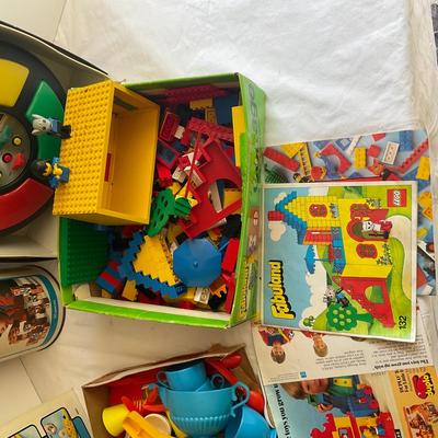 G1064 Large Lot of Vintage Games and toys , Playskool, Lego’s and more