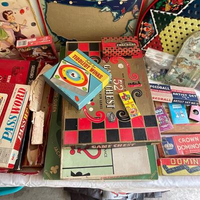 G1066 Various Vintage Boardgames