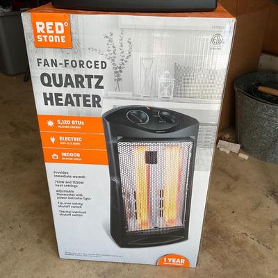 G1079 Like new Redstone Fan-forced Quartz Heater