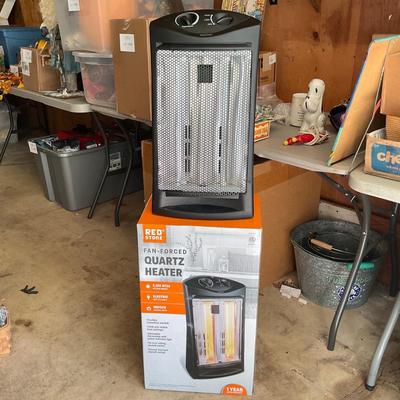 G1079 Like new Redstone Fan-forced Quartz Heater