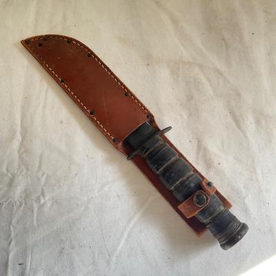 D1084 Vintage 1967 Camille’s Mini KA-BAR Knife with Sawttoth Back