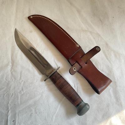D1086 Vintage WWII Military P.A.L USA Fighting Knife