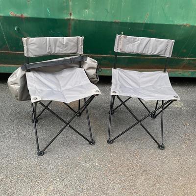 G1089 Lot of 2 FORD Expedition Folding Chairs