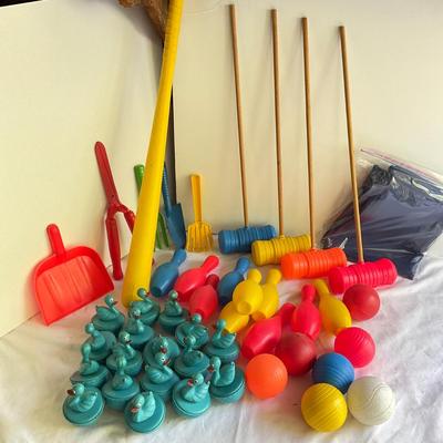 G1096 Vintage Outdoor children’s games with Floating Duck Game