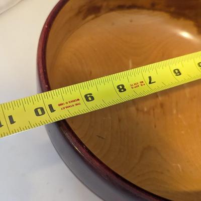 Vintage Wooden Salad Bowl Set (DR)