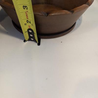 Scalloped Wood Bowls (DR)
