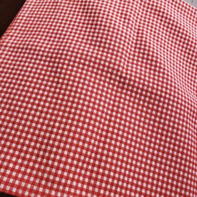 Sale Photo Thumbnail #134: Square gingham red white tablecloth take 75% off 
