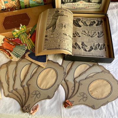 G1115 ANtique Victorian and Vintage Paper Doll Collection/Sears Roebuck Magazine 1930’s