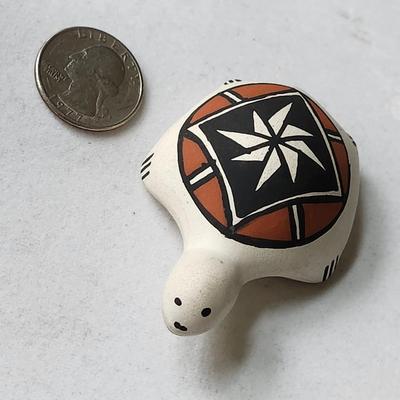 Acoma Turtle Figurine