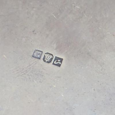Egyptian Silver Marked Bracelet Trinket Dish 140 Grams (DR)