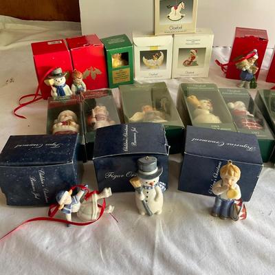 G1127 Lot of Goebel , Bing & Grondahl Ornaments