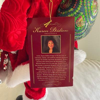 G1143 Karen Didion Santa Figurine