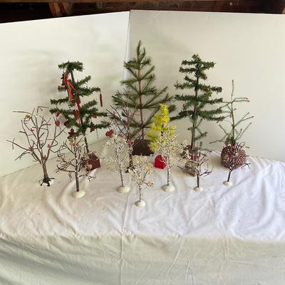 G1145 Lot of Feather Trees and Twig Trees by Dept. 56