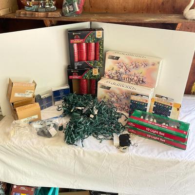 G1147 Lot of Clear Christmas Lights
