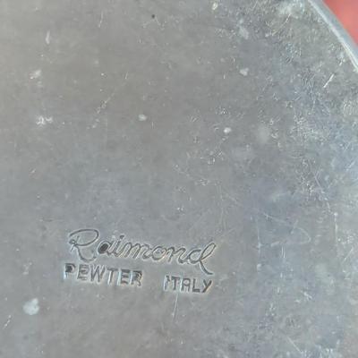 Woodbury Pewterers Flagg & Homan Newburyport Pewter Towle Raimond Italy Pewter Pieces #26 (DR)