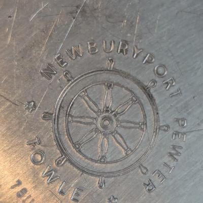 Woodbury Pewterers Flagg & Homan Newburyport Pewter Towle Raimond Italy Pewter Pieces #26 (DR)