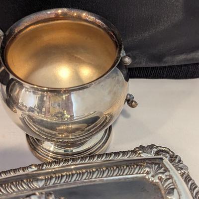 Silver Plated Tea Pots Creamers Serving Dishes #29 (DR)