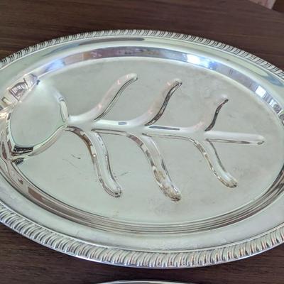 Silver Plated Serving Trays (DR)