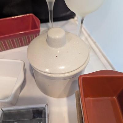Pfaltzgraff Bowls Hull Cups Roseville Canister (DR)