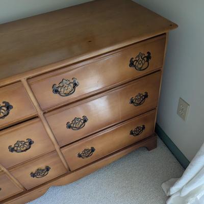 9 Drawer Dresser With Wall Mirror (BR3)