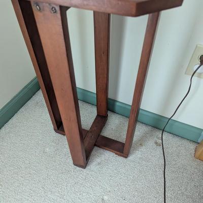 Art Deco Wood Side Table (BR3)