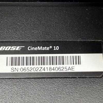 BOSE CineMate 10 Digital Home Theater Speaker System With Remote Control