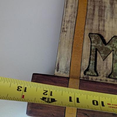 Wood American Flag "Martin" Wall Decor (DD)